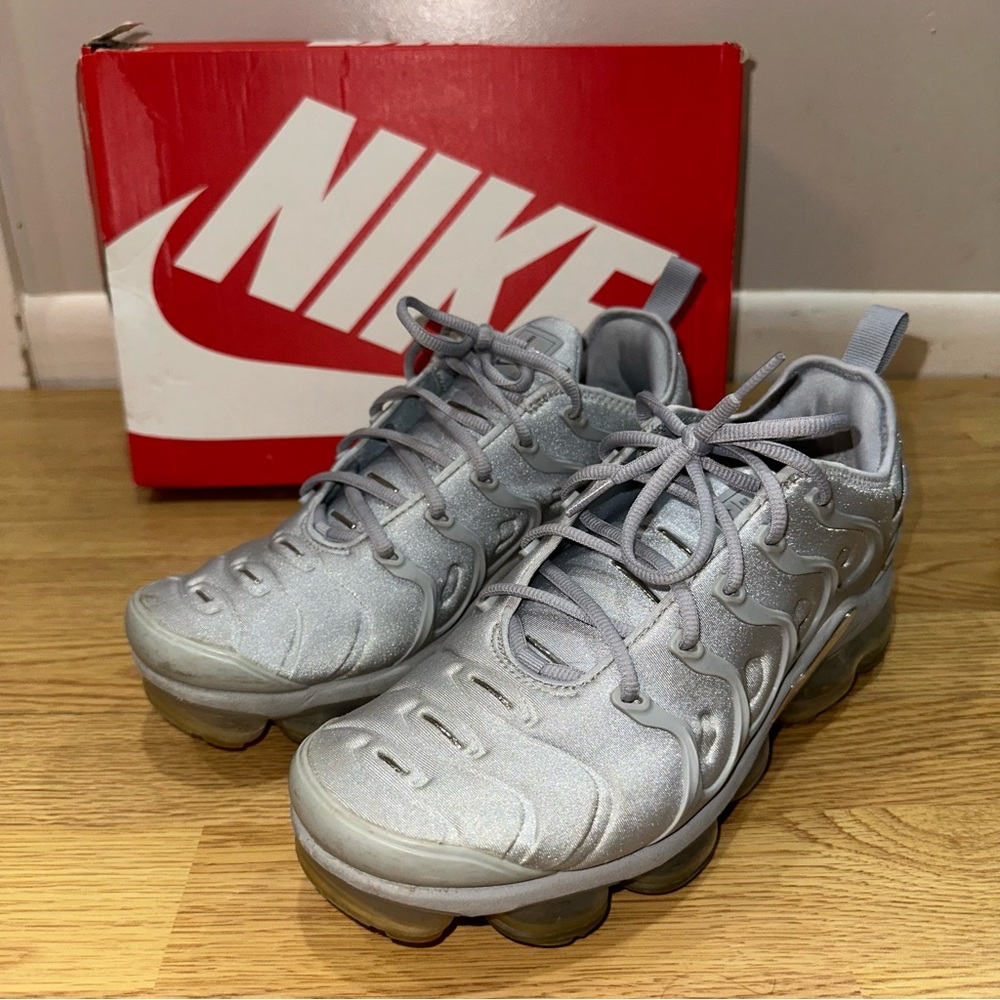 Nike Air Vapormax Plus Wolf Grey Size 9.5
